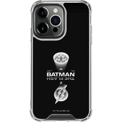 DC Comics The Flash Movie: Batman Flash Future & Past iPhone 16 Pro Clear Case